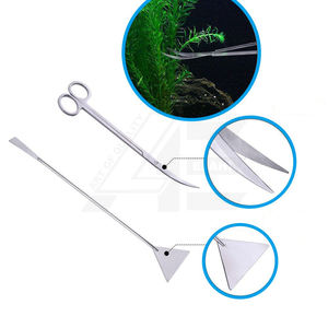 2026 Aquarium Scissor Tweezers Spatula Tool 4 in 1 Stainless Steel Aquatic Plants Aquascaping Tools Set for <b>Fish</b> <b>Starter</b> Kits - Product Image 3