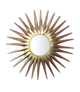 Mirror with Wrought Iron Frame Mirror <b>Plate</b> Flat Iron - Product Image 5