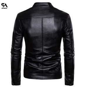 Chaqueta de Motociclista de Piel de Oveja para Hombre, Diseño de Moda, Nueva Llegada, Calidad Premium, Impermeable y Ecológica - Product Image 2