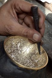 Figurines d'animaux en métal 1 pièce, sculptées à la main, antique course, cheval, stand de Table en laiton, ornements faits à la main, vente en gros - Product Image 6