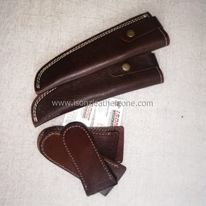 ISONZ Chef Knife Leather Sheath Personal Sheath With Suede Lining - Product Image 2