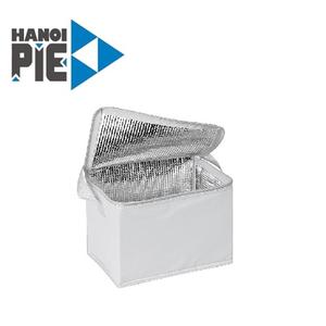 Bolsa térmica para entrega de alimentos con logotipo personalizado, bolsa térmica plegable plana con aislamiento duradero para almuerzo congelado con forro de papel de aluminio - Product Image 2