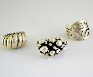 Dòng Rose Gold Mạ Hợp Kim Bạc Thanh Thanh Rộng Cổ Độc Đáo Boho Người Đàn Ông Unisex Mới Thời Trang Một Kích Thước Vòng Đồng Hồ - Product Image 5