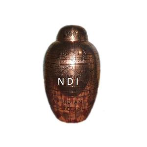 Suministros funerarios con forma personalizada, urnas de cobre para cenizas de adultos, urnas de cremación funeraria de cenizas de cuerpo humano de alta calidad estándar - Product Image 1