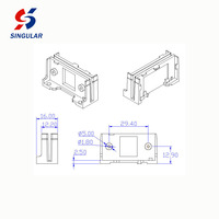 Lecteur de cartes USB à 3 pistes pour système de point de vente, interface clavier bidirectionnelle à glissement manuel, câble de 150 cm