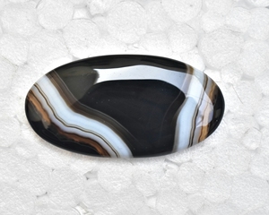 Banded Agate Cabochon High Quality Bandedd Agate Gemstone For Jewellery Making handmade Gemstone Banded Agate Gems Cabochon - Product Image 5