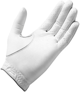 Gants de golf sportifs en cuir Cabretta personnalisés avec logo, antidérapants, doux, respirants, pour la main gauche, avec sangle Velcro, prix de gros 2025, pour hommes - Product Image 2