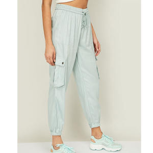 New Custom Logo Women <b>Loose</b> <b>Fitting</b> Pants Sports Gym Fitness Jogging <b>Trousers</b> - Product Image 2