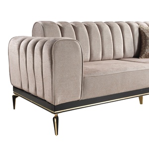 Vente en gros directement d'usine Ensemble de canapés modernes en bois convertible-Meubles de salon pour la maison - Product Image 1