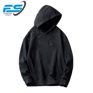 Sweat-shirts unisexes en molleton de coton biologique 2021, sweats à capuche surdimensionnés de haute qualité pour hommes, streetwear décontracté, impression en silicone personnalisée pour - Product Image 6