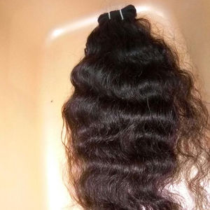 2027 superventas cabello tejido a mano 100% cabello humano virgen sin procesar indio Remy 8A grado onda Natural desprendimiento libre de cabello humano - Product Image 1