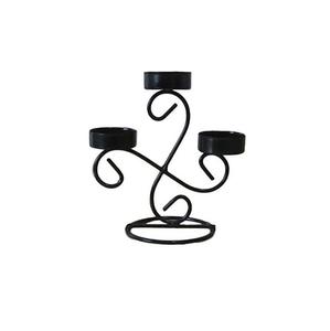 เชิงเทียนโลหะชุบเงินสไตล์วินเทจตกแต่งบ้านงานคริสต์มาสทำมือปรับสีได้ตามต้องการส่งออกล่าสุด - Product Image 3