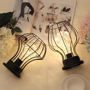 Christmas Metal Hanging Wrought Iron Decorative Candle <b>Lantern</b> - Product Image 4