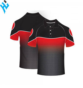 Polo de sport 100% polyester avec Logo imprimé personnalisé pour homme, nouvelle collection - Product Image 2