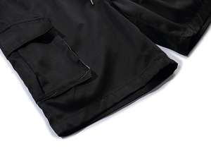 High Quality Cargo Styles <b>Shorts</b> Big Pockets <b>Men</b> Streetwear <b>Black</b> Baggy <b>Shorts</b> Fashion - Product Image 6