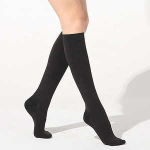 의료 스포츠 운동용 통기성 니트 미끄럼 방지 항균 무릎 길이 압박 양말 (남성 여성 일상용) - Product Image 2