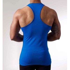 2022 Wholesale Custom Men <b>Singlet</b> Polyester/Cotton Gym Vests Training Tank Top/<b>Running</b> Eco-Friendly Quick Dry Breathable - Product Image 4