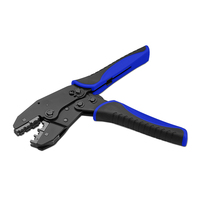 Kit de sertissage à cliquet à changement rapide de qualité industrielle Tridente Professional Hand 7 pièces, outil de sertissage de bornes OEM/ODM OBM XB21005
