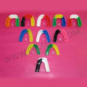 Protège-dents double pour la sécurité sportive, design hygiénique, silicone durable pour le combat MMA - Product Image 4