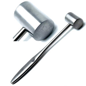 Kirk-mazo de hueso con cabeza sólida, 19,5 cm, 40 mm de diámetro, 700 gramos, instrumentos ortopédicos quirúrgicos de acero inoxidable, aprobado por CE - Product Image 2