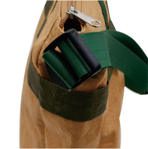 Eco Friendly Crossbody Tote <b>Bag</b> With Detachable Shoulder Strap <b>Medium</b> <b>Size</b> Yellow Green Handle Daily Shopping <b>Bag</b> - Product Image 6