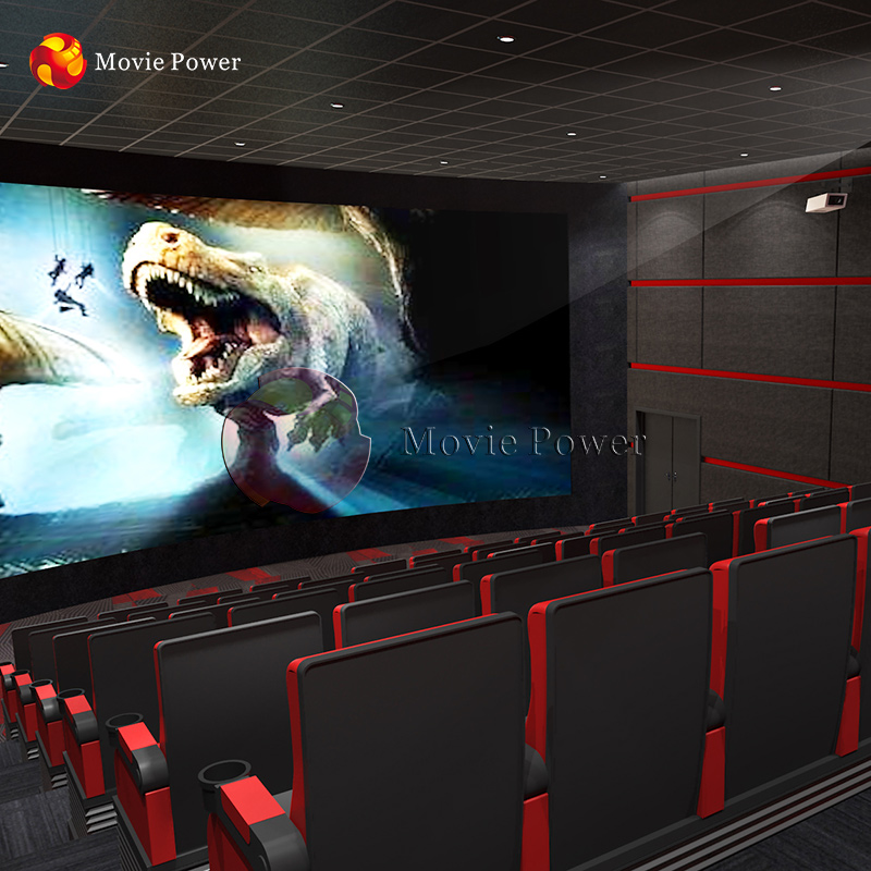 3 Dof ระบบไฟฟ้าแบบไดนามิก1-4D ที่นั่งภาพยนตร์ไฟฟ้าความเจริญรุ่งเรืองและสีสัน3d Cinema 500 3d 5d 7d 9d