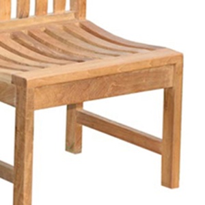 Cómodas sillas de comedor Sydney de estilo moderno, madera maciza de teca duradera para jardín al aire libre, patio y parque, villas, fabricadas en Indonesia - Product Image 4