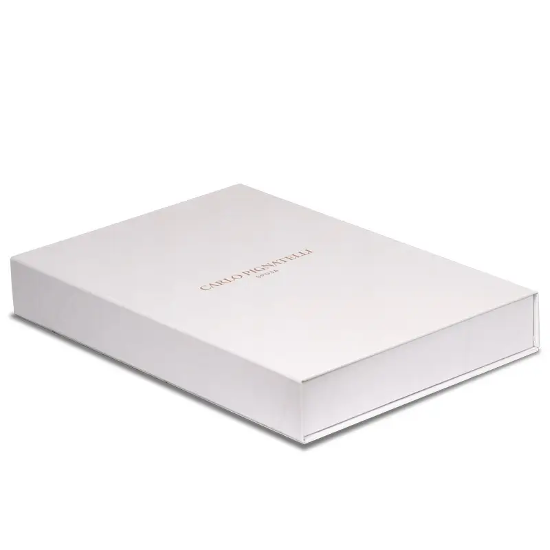 High quality made in Italy magnetic Luxury Box of paper custom embossed print ready For Sale