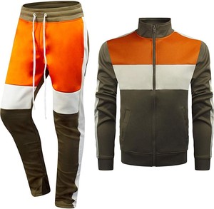 Produit de vente chaud 100% survêtements en molleton de polyester pour hommes vêtements de fitness OEM ODM vente en gros costumes deux pièces ensemble de jogging 2025 - Product Image 6