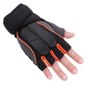 Guantes de levantamiento de pesas para hombres y mujeres, diseño personalizado, sin dedos - Product Image 4