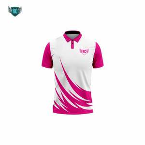 Polo con impresión por sublimación 3D para hombre, camiseta personalizada de alta calidad con tu propio logotipo y diseño - Product Image 3