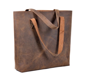 Sacs à main tendance de grande capacité avec logo personnalisé pour femmes sac fourre-tout en cuir rustique sac à bandoulière pour femmes - Product Image 5