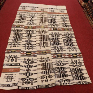 Creaciones Hechas a Mano, Manta Marroquí Suzani Kilim - Product Image 1