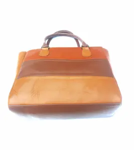 Винтажные стильные коричневые кожаные дамские сумочки, женские сумки с сумкой-органайзером внутри с двумя ручками без ремешка с золотой фурнитурой