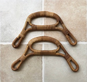 Poignée en rotin, de couleur marron foncé pour sac et porte-monnaie - Product Image 5