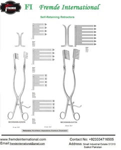 <span class=keywords><strong>Beckmann</strong></span> Laminectomy Divaricatori Divaricatori e Gelpi-Oktie Laminectomy CE & ISO Certified - Product Image 2