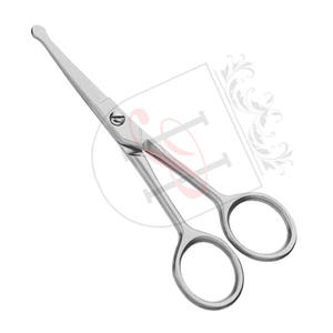 Ciseaux à cuticules de sécurité professionnels, de haute qualité en acier inoxydable, étiquette privée, robuste, nouveauté - Product Image 2