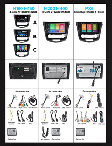 MEKEDE Điều Khiển Bằng Giọng Nói Android 9 4Core 16G Xe DVD Đài Phát Thanh Âm Thanh Máy Nghe Nhạc Đối Với Nissan X-Trail X Trail 3 T32 Qashqai 1 J10 2013-2017 GPS - Product Image 6