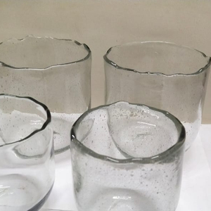 Bulle de bateau en verre rétro, bougie - Product Image 2