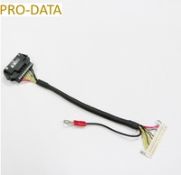 PRODATA Arnés de Cableado Personalizado para Faros de Motocicleta LVDS PVC