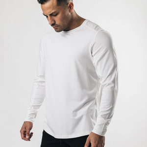 T-shirt uni pour homme en coton 100% de haute qualité OEM 220 g/m², t-shirt surdimensionné, impression de logo personnalisée, t-shirt vierge - Product Image 3