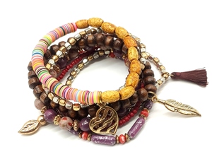 Pulsera de piedras preciosas Feng Shui para hombre y mujer, pulsera de cuentas de amatista Natural auténtica, con cristales curativos - Product Image 5