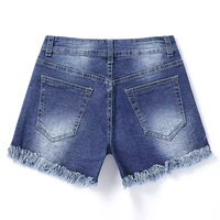 Shorts en jean mini moulants pour femme, décontractés, avec broderie et déchirures, couleurs personnalisables, pour club et danse