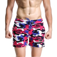 Shorts décontractés pour hommes 100% polyester mesh, écologiques, impression par sublimation graphique personnalisée, vente en gros