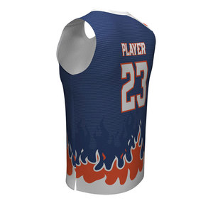 Uniformes de baloncesto sublimados con diseño OEM en degradado, uniformes de baloncesto personalizados para empresas. - Product Image 2