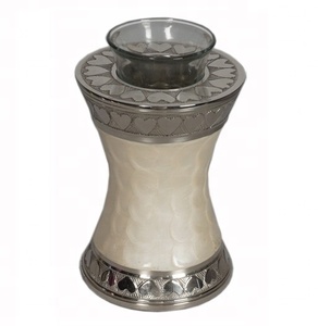 METAL CANDLE CREMATION URN - Product Image 1