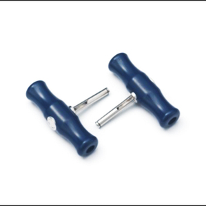 2PCS Outils de réparation de pare-brise automobile avec poignée en fil d'acier au carbone - Product Image 1