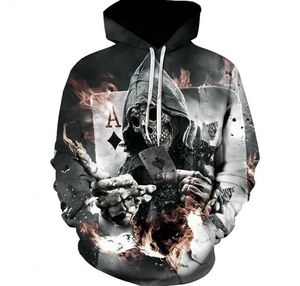 Felpe <span class=keywords><strong>con</strong></span> <span class=keywords><strong>cappuccio</strong></span> Unisex in poliestere <span class=keywords><strong>con</strong></span> stampa a sublimazione completa - Product Image 2