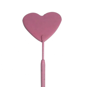 Accesorio de pestañas de acero inoxidable en forma de corazón Rosa personalizado más vendido espejo cosmético extensión de pestañas herramienta de maquillaje - Product Image 2