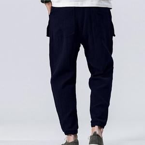 Best Sale <b>Men</b> Trousers Stylish <b>Black</b> Solid Custom Color and Logo <b>Men</b> Jogger <b>Pants</b> <b>Work</b> Trousers - Product Image 5